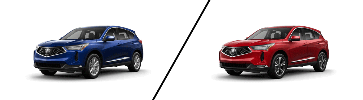 2023 Acura RDX Base vs 2023 Acura RDX Advance