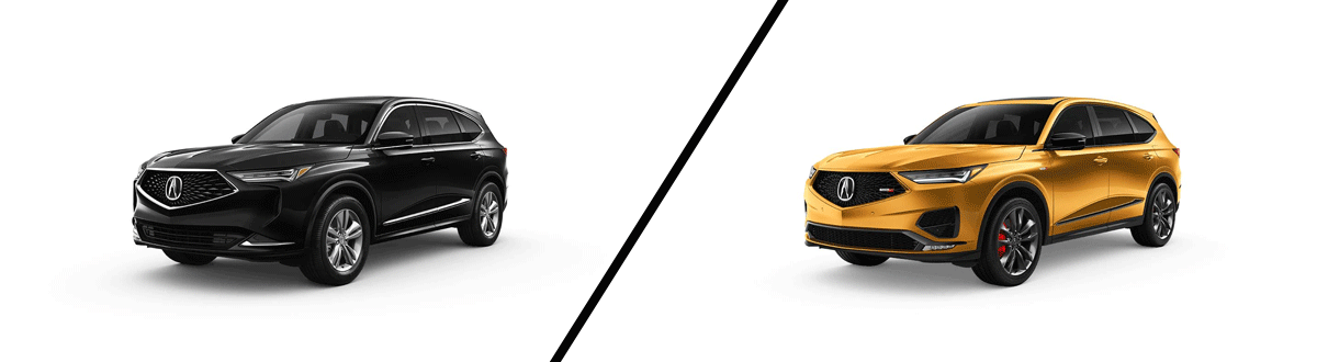 2022 Acura MDX Base vs 2022 Acura MDX Type S