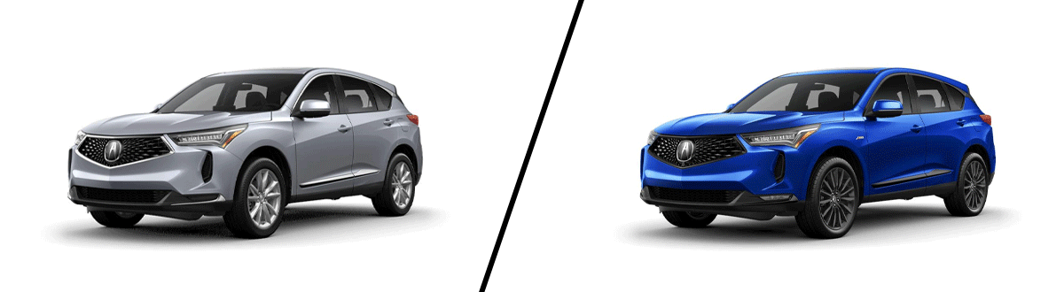 2023 Acura RDX Base vs 2023 Acura RDX A-Spec® Advance
